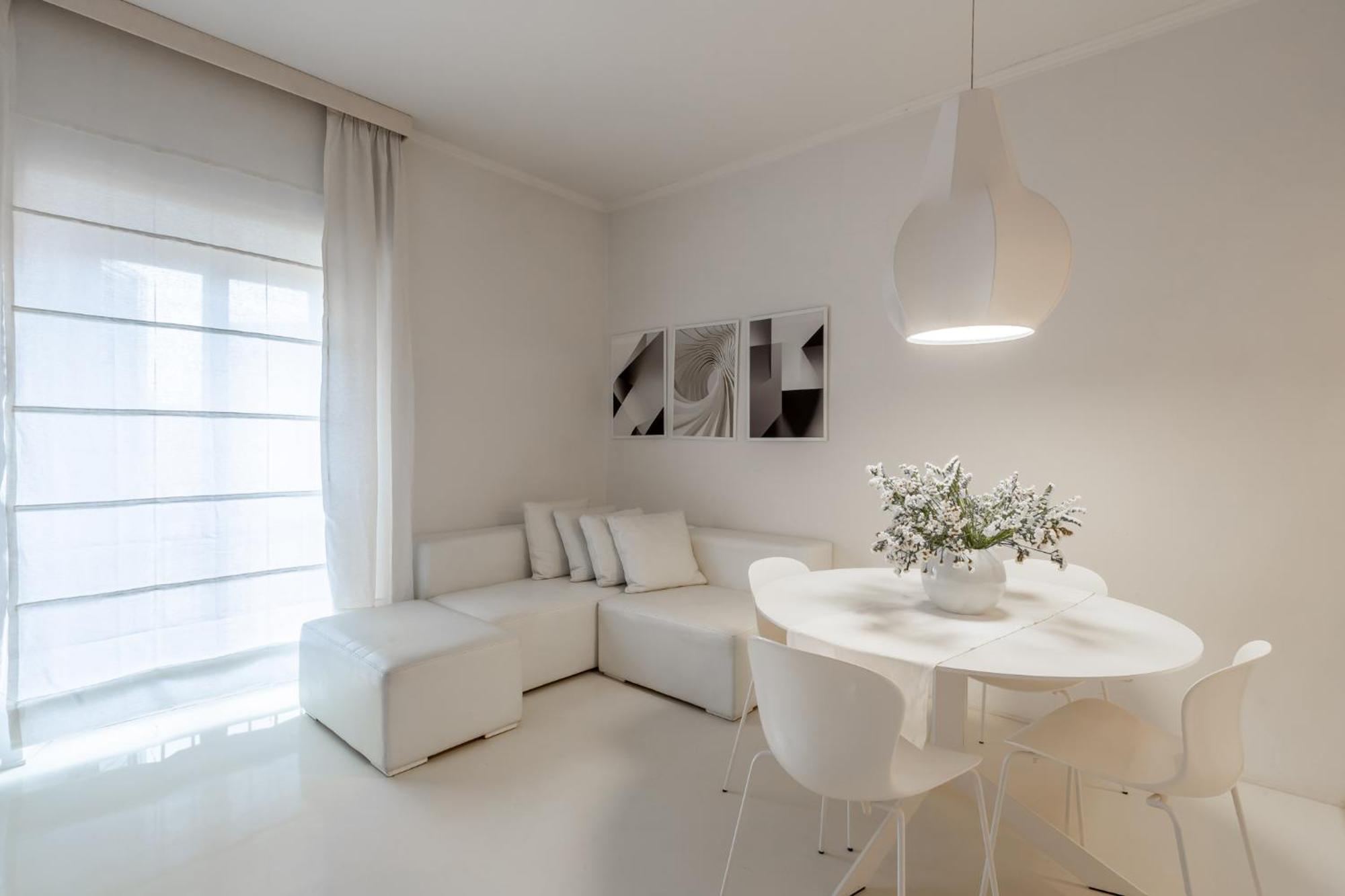 Luxury White Apartment Roma Exterior foto